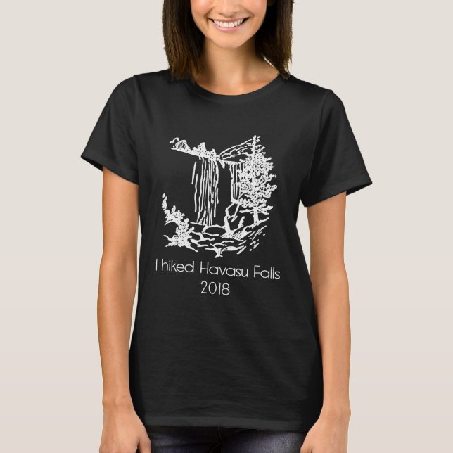 I Havasu Falls - Arizona Wandern Camping T-Shirt 4 (Vorderseite)