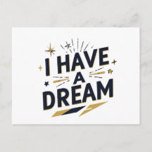 I Have a Dream Inspirational Typography Design
