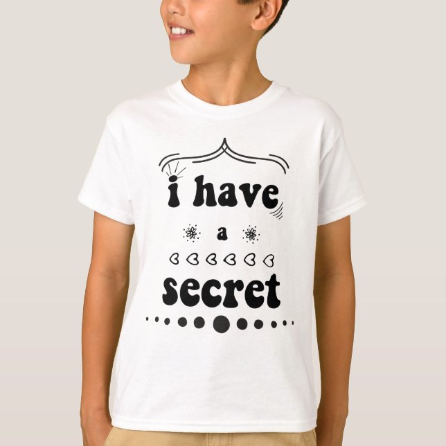 i have a secret big brother  T-Shirt (Vorderseite)