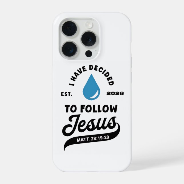 I have decided to follow JesusChristian Phone Case iPhone Hülle (Rückseite)
