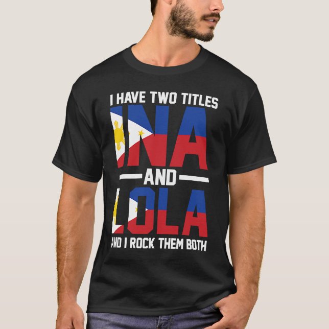 I have two titles Ina and Lola Oma T-Shirt (Vorderseite)