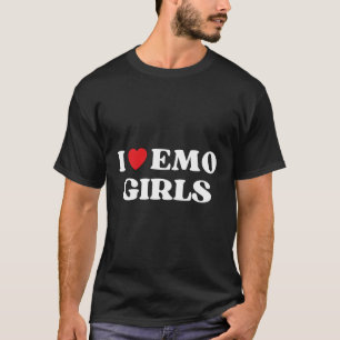 I he Emo Zitat Red he Emo Stil T-Shirt