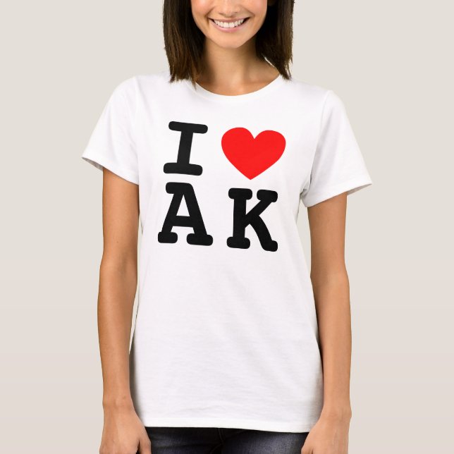 I Heart AK Shirt (Vorderseite)