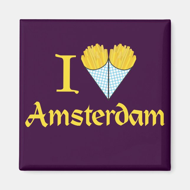 I Heart Amsterdam Magnet (Vorne)