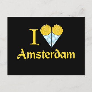 I Heart Amsterdam Postkarte