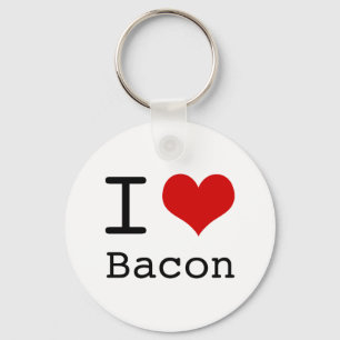 I heart Bacon Schlüsselanhänger