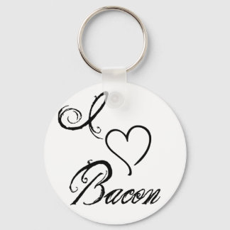 I Heart Bacon Schlüsselanhänger