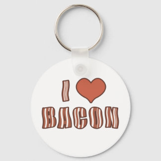 I Heart Bacon Schlüsselanhänger 001