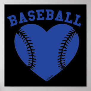 I HEART BASEBALL                                   POSTER