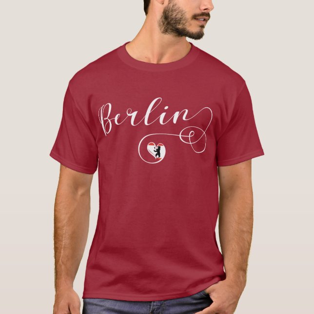 I Heart Berlin, Deutschland, Berliner T-Shirt (Vorderseite)