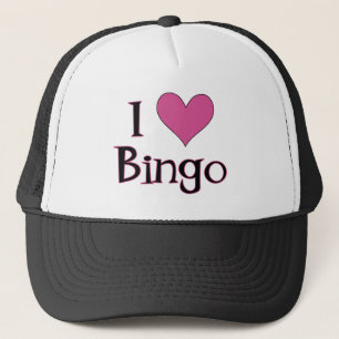 I Heart Bingo Truckerkappe