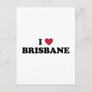 I Heart Brisbane Australia Postkarte
