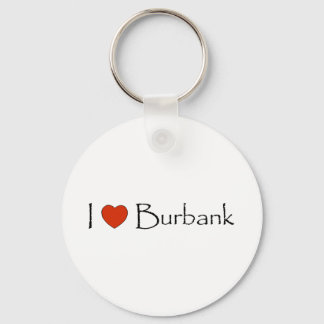 I Heart Burbank Schlüsselanhänger