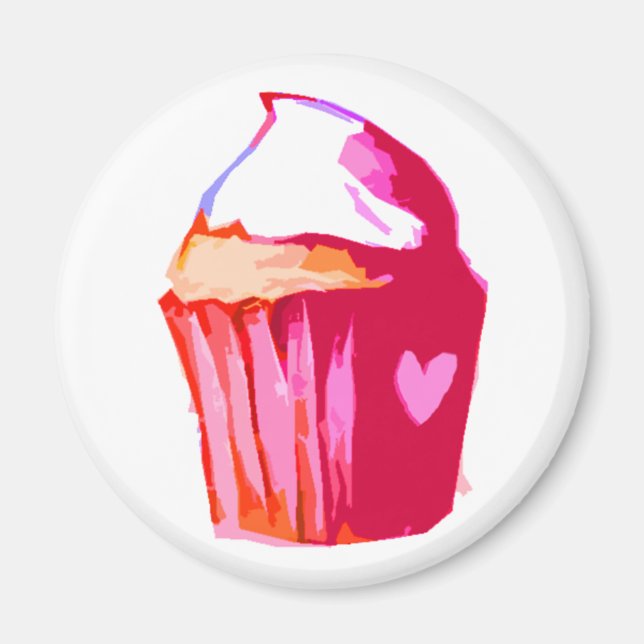 i heart cake Magnet (Vorne)