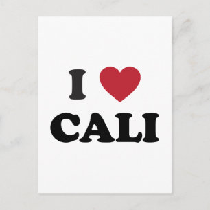 I Heart Cali Kolumbien Postkarte