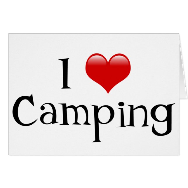 I Heart Camping (Vorderseite (Horizontal))