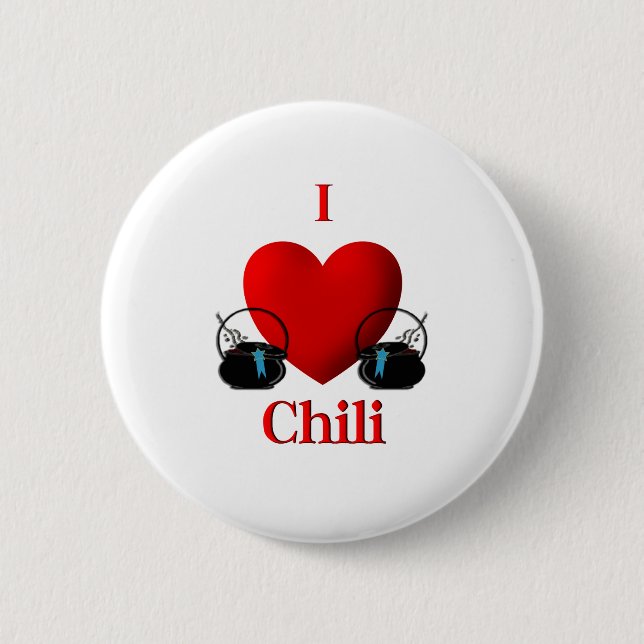 I Heart Chili Button (Vorderseite)