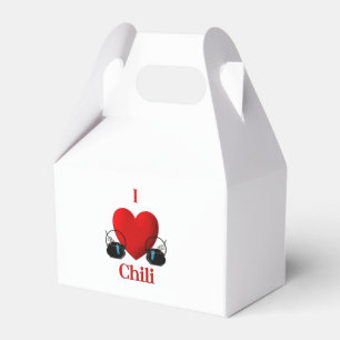 I Heart Chili Geschenkschachtel