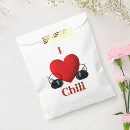 I Heart Chili Geschenktütchen