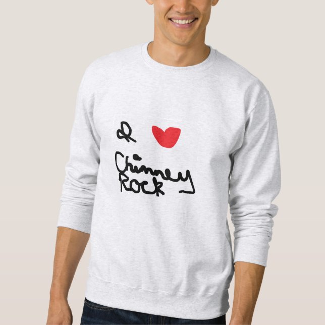 I HEART Chimney Rock Sweatshirt (Vorderseite)