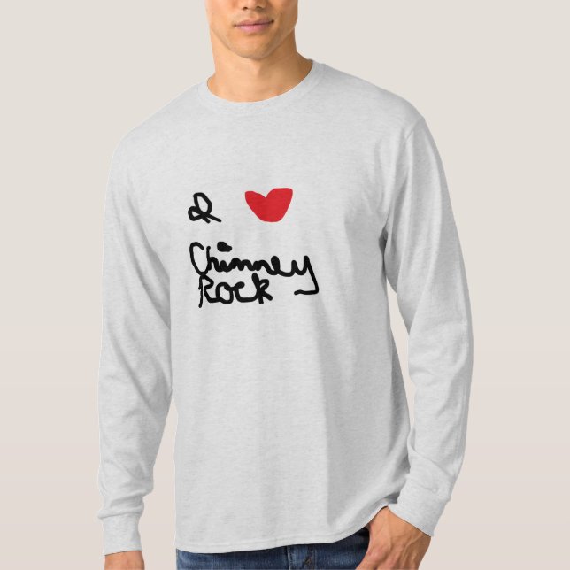 I HEART Chimney Rock T-Shirt (Vorderseite)