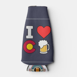 I Heart Colorado Bierflasche Flaschenkühler
