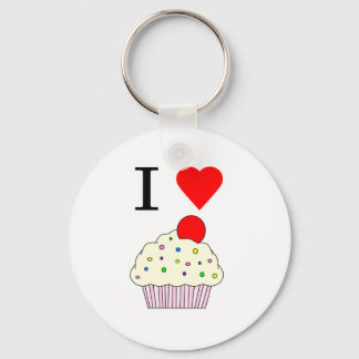 I heart Cupcakes Schlüsselanhänger