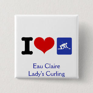 I Heart Curling Button