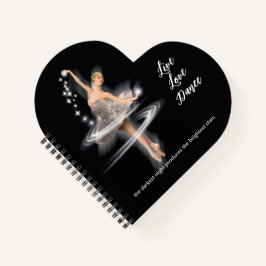 I Heart Dance Journal Notizbuch