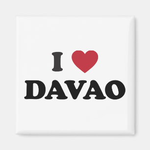 I Heart Davao City Magnet