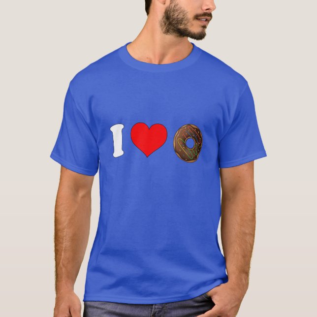 I Heart Donuts T-Shirt (Vorderseite)