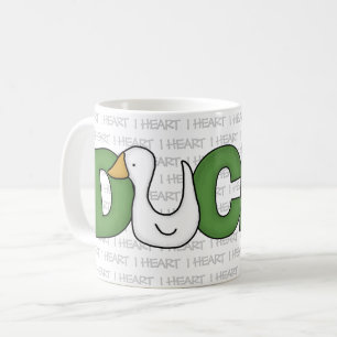 I Heart Ducks Kaffeetasse
