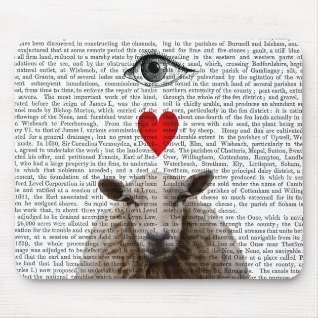 I Heart Ewe Mousepad (Vorne)