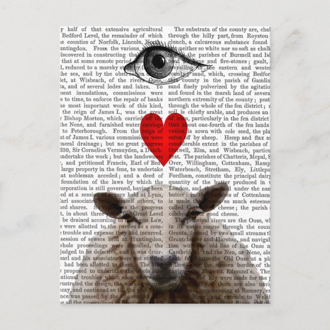 I Heart Ewe Postkarte (Vorderseite)