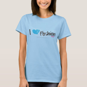 I Heart Fashion Aqua T-Shirt