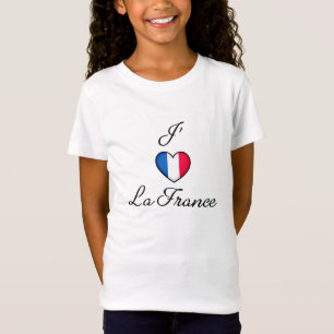 "I heart France" Französischer Preis "J'adore La  T-Shirt