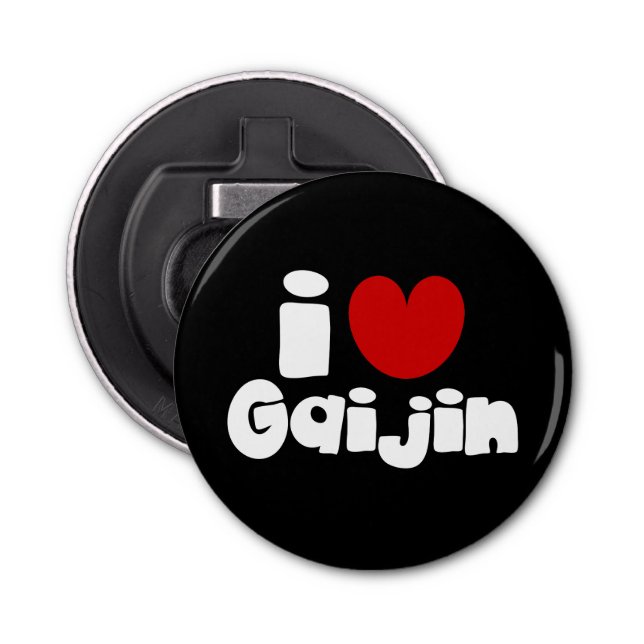 i heart Gaijin Flaschenöffner (Vorderseite)