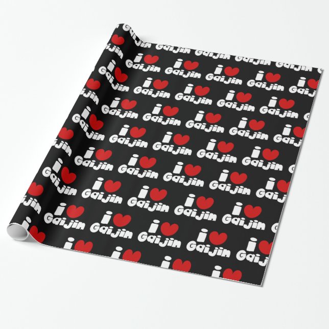 i heart Gaijin Geschenkpapier (Ungerollt)