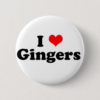I Heart Gingers Button