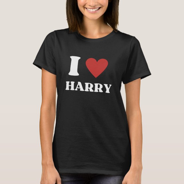 I Heart Harry T-Shirt (Vorderseite)