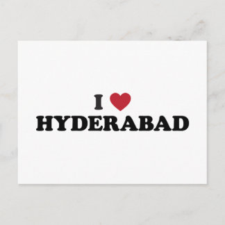 I Heart Hyderabad Postkarte