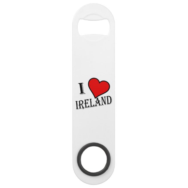 I Heart Ireland bk bocnt Speed Flaschenöffner (Vorderseite)