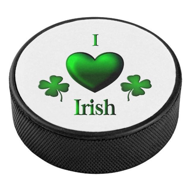 I Heart Irish Eishockey Puck (3/4)