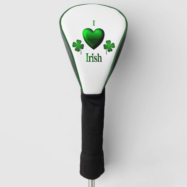 I Heart Irish Golf Headcover (Vorderseite)
