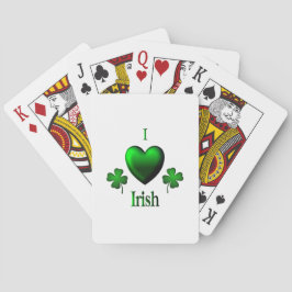 I Heart Irish Spielkarten