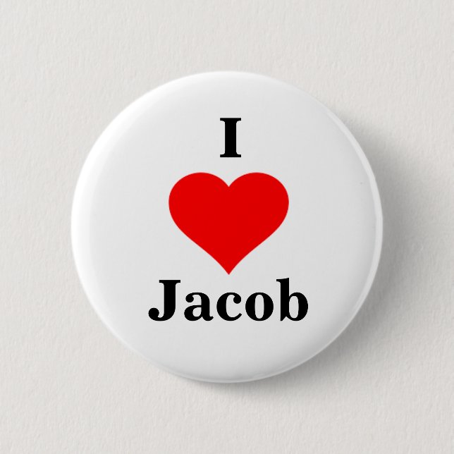 I Heart Jacob Button (Vorderseite)