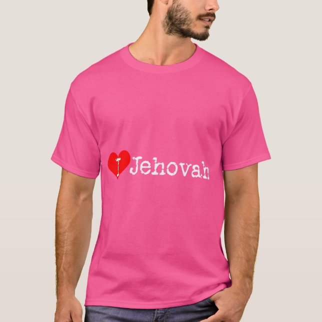 I Heart Jehovah T-Shirt (Vorderseite)