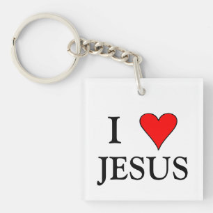 I HEART JESUS SCHLÜSSELANHÄNGER