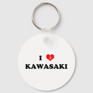 I Heart Kawasaki Schlüsselanhänger