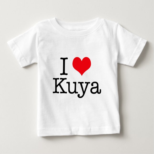 I Heart Kuya Säugling/Kleinkind/Kinder Stile Baby T-shirt (Vorderseite)